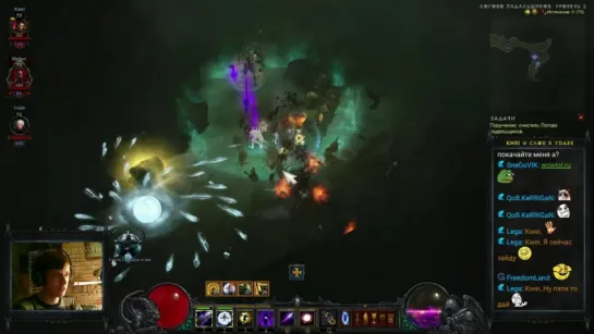 Diablo 3: Reaper of Souls Хардкор - Kwei Stream 16.06.2016 ч.1