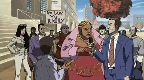 Гетто/Tha Boondocks сезон 1 cерия 2 The Trial Of R. Kelly