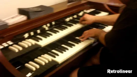 Joe Pantano Killing it on the Hammond Organ - A-100 Restoration by Retrolinear