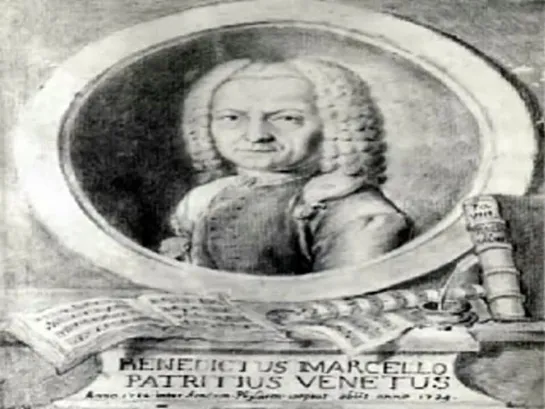 Benedetto Marcello . Salmo XLII «Dal Tribunal Augusto»