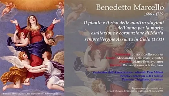 B. Marcello - Il pianto e il riso delle quattro stagioni - 8