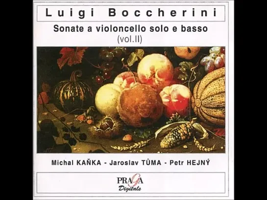 Boccherini Sonate a Violoncello e Contínuo Vol II