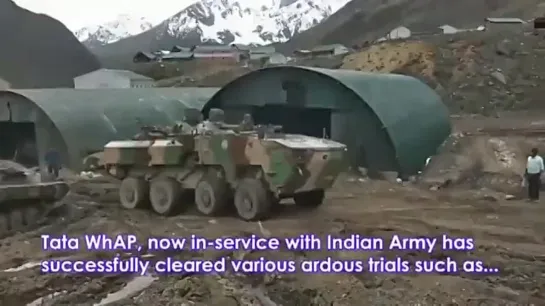 Indian Kestrel 8x8 WhAP Tested At Ladakh And Sikkim