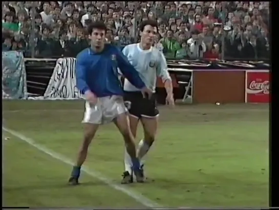 1986 - 87 - Argentina v Italy (Friendly International - 10.6.87)