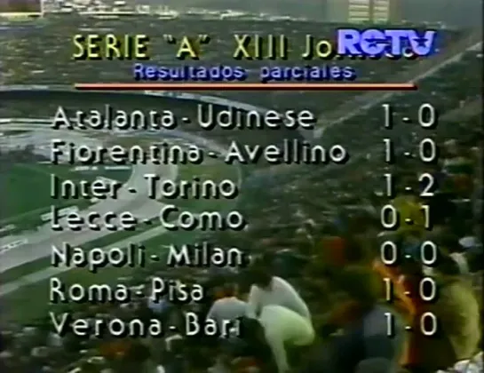 Napoli - Milan Serie A 1985-1986 (Maradona, Rossi, Wilkins, Maldini, Bertoni)