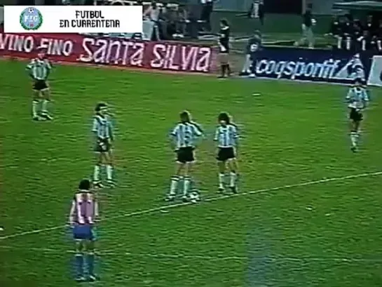 Amistoso 1985: Argentina 1-1 Paraguay (09/05/1985).