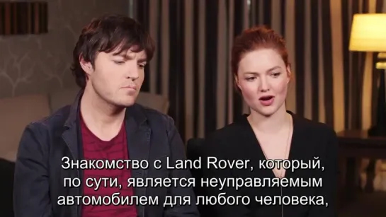 Holliday Grainger reveals her biggest challenge on set whilst filming  [Rus sub]