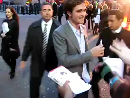 Robert Pattinson 17/03/10 Remember Me UK Premiere pt3