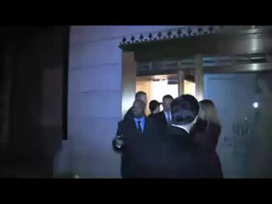 Rob leaving the Remember Me Premiere After Party