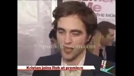 E! News Talks With Rob On The 'Remember Me' Red Carpet