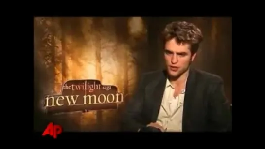 Robert Pattinson, Kristen Stewart and Taylor Lautner talk New Moon