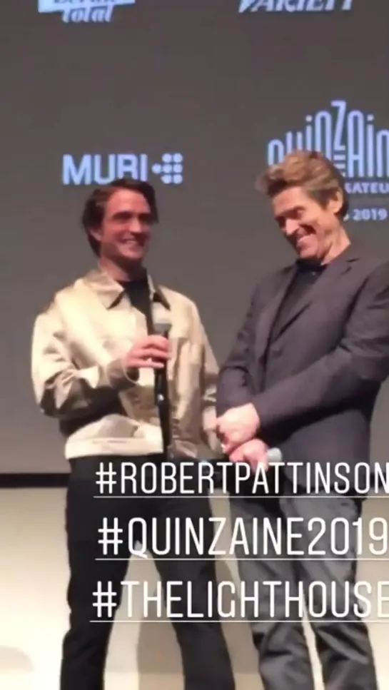 2019'Канны. Cannes "The Lighthouse" Q&A. 19.05.2019