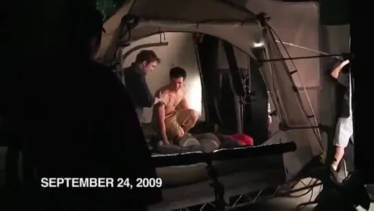 More Twilight Bloopers - Rob and Taylor Crack Up Filming the Eclipse Tent Scene