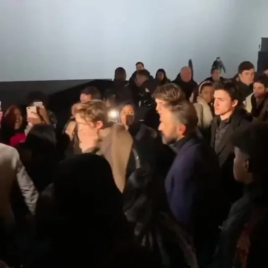 Dior Homme Fall/Winter 2019 Show. Париж. 18.01.2019