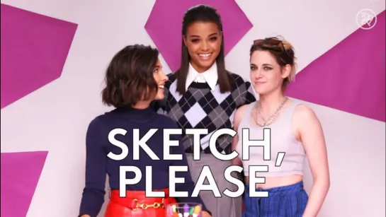 The Cast Of Charlies Angels Plays Sketch, Please