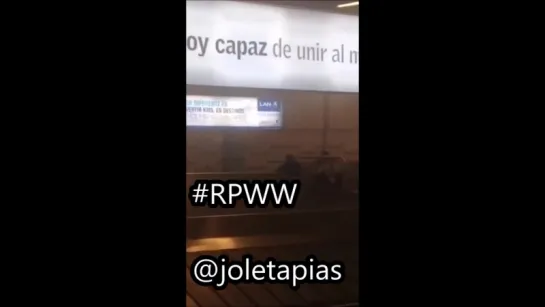 Fan Video Rob At Bogota Airport (Colombia) 01.10.15