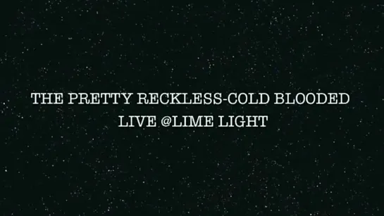 The Pretty Reckless - My Medicine (Limelight)