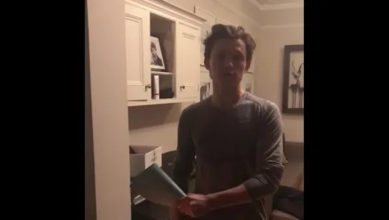 Tom Holland burns his Avengers: Infinity War script to protect Marvel secrets