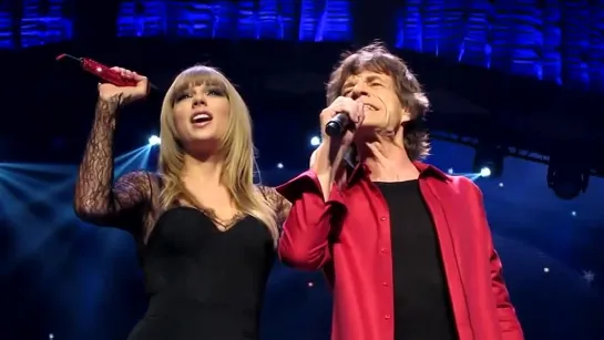 The Rolling Stones & Taylor Swift +   As tears go by Chicago IL ´13 Multicam HD