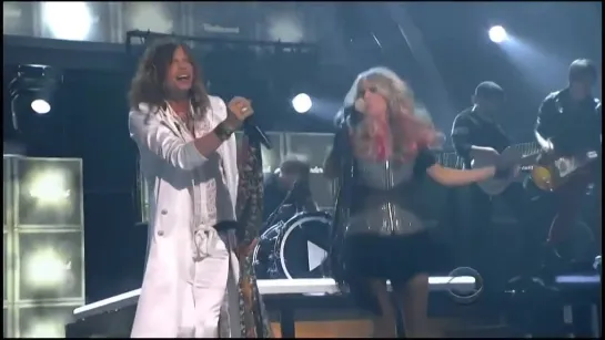 Carrie Underwood  Steven Tyler(Aerosmith) Undo It _Walk This Way -ACM Awards , Las Vegas(2011)