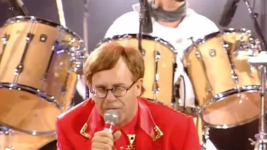 Queen, Elton John,  Tony Iommi - The Show Must Go On 1992 Live