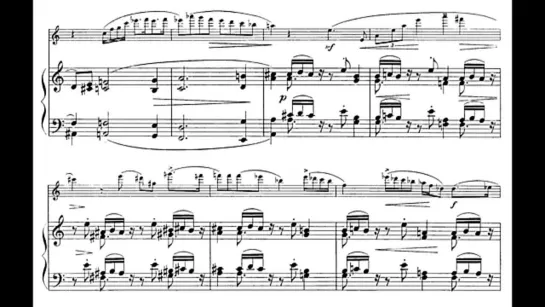 Paul Hindemith – Flute Sonata(1936)(with full score)