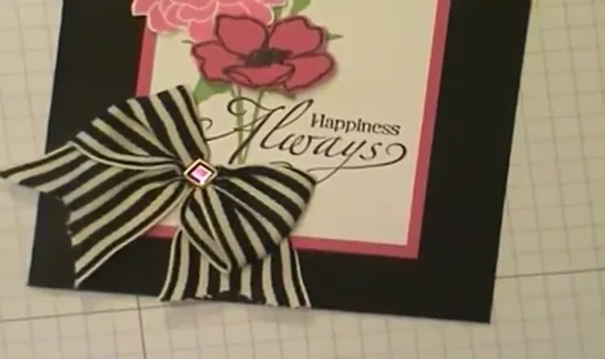 Faux Bow with Stampin' Up! Ribbon