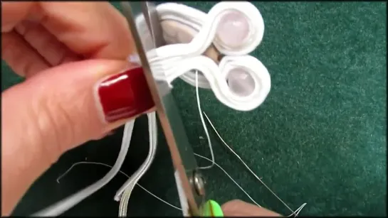 Beading4perfectionists - 'Candywrapper' stitch for Soutache beading tutorial part 1 of 5