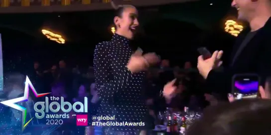 Dua Lipa wins Best British Act at the Global Awards 2020