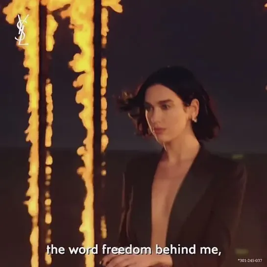 Dua Lipa x YSL Beauty - Libre