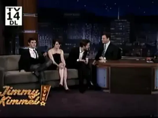 Rob, Kristen & Taylor - Jimmy Kimmel Interview Part 2