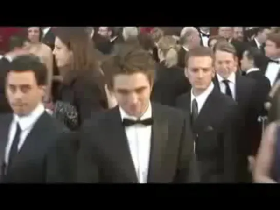 Rob on red carpet oscars.