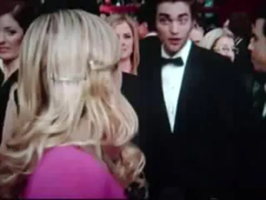 Robert Pattinson SKY1 Oscars Red Carpet