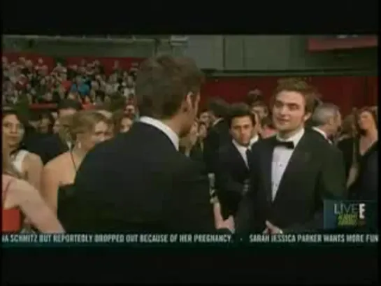 Interviews with Rob on Red Carpet