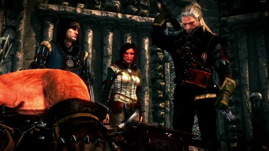 Бой с Лето. The Witcher 2: Assassins of Kings Enhanced Edition(Ведьмак 2: Убийцы королей) - За Роше. Концовка(2). Часть 48.