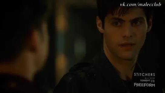 Shadowhunters 2x18 "Magnus Talks and Lies to Alec" Malec Scene Season 2 Episode 18 [rus sub]