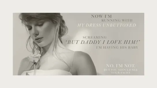 Taylor Swift  But Daddy I Love Him Official Lyric Video_1080p