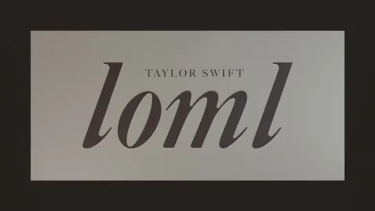 Taylor Swift  loml Official Lyric Video_1080p