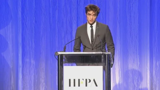 Robert Pattinson at HFPA 2017 Grants Banquet