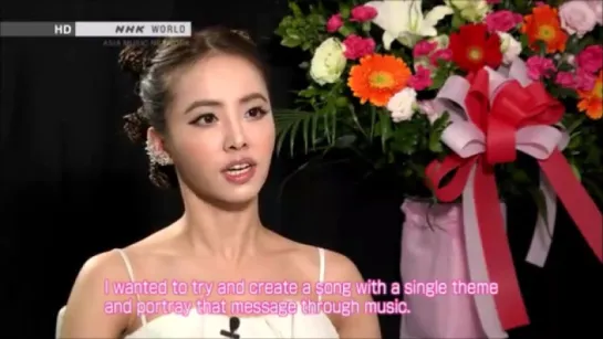 Jolin Tsai in ASIA MUSIC NETWORK #13 (NHK World) [English subbed and dubbed] - 02232015