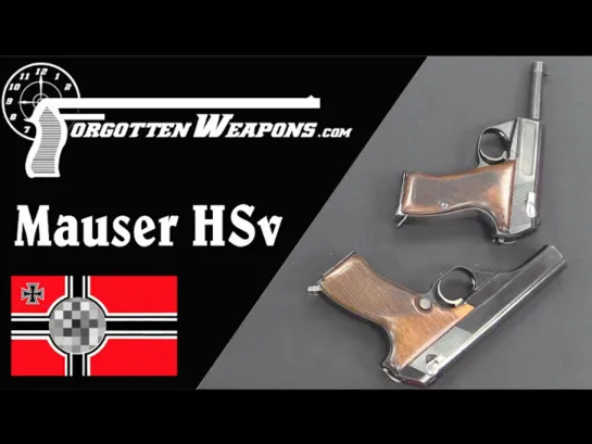 Prototype Mauser HSv Pistols