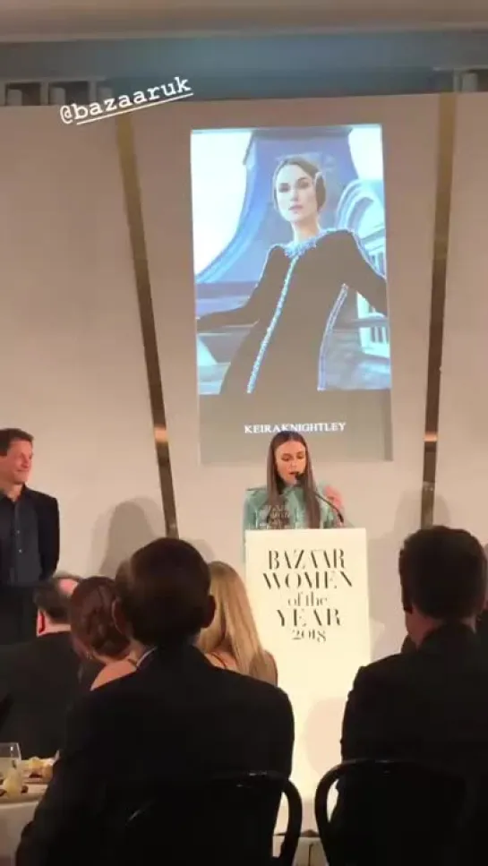 Harper’s BAZAAR Awards 2018 / Лили на вручении наград от журнала «Harper’s BAZAAR»