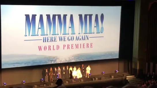 Mamma Mia! 2 / Лондонская премьера фильма