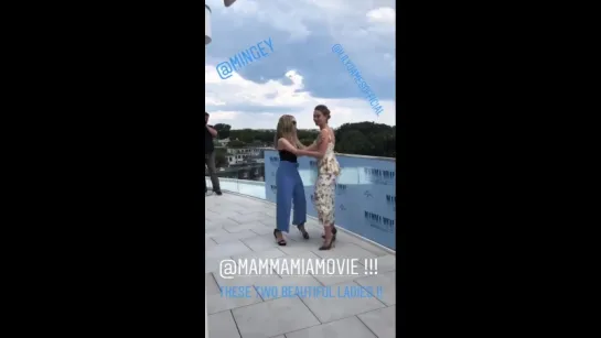 Mamma Mia! 2 / Фотоколл «Мамма Миа 2» в Гамбурге | 12.07.18