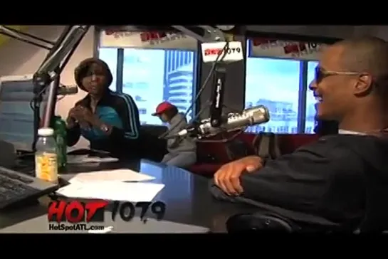 T.I. on the Rickey Smiley Morning Show on Hot1079Atl