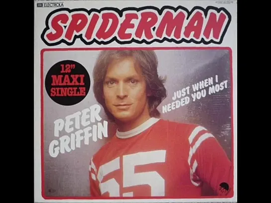 Peter Griffin - Spiderman  (1979) Original 12 Vinyl