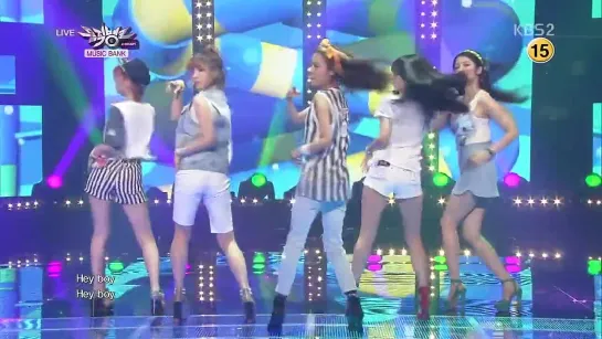 130712 4Minute - Is It Poppin' | Music Bank