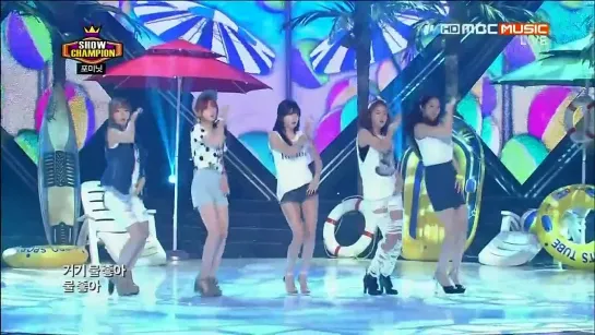 130710 4minute - Intro + Is it poppin? @MBC Show Champion