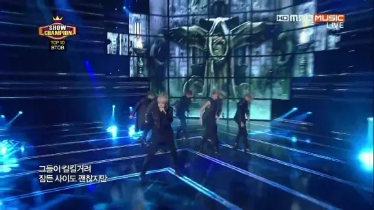 [PERF]25.09.2013: BTOB - Thriller @ MBC Show Champion