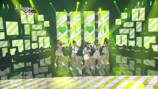 [PERF] A Pink - Lovely Day + NONONO (130712 Music Bank)